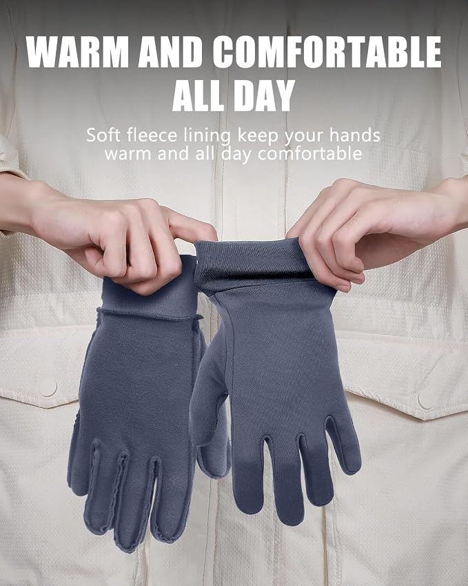 Aegend Lightweight Winter Gloves - Image 7