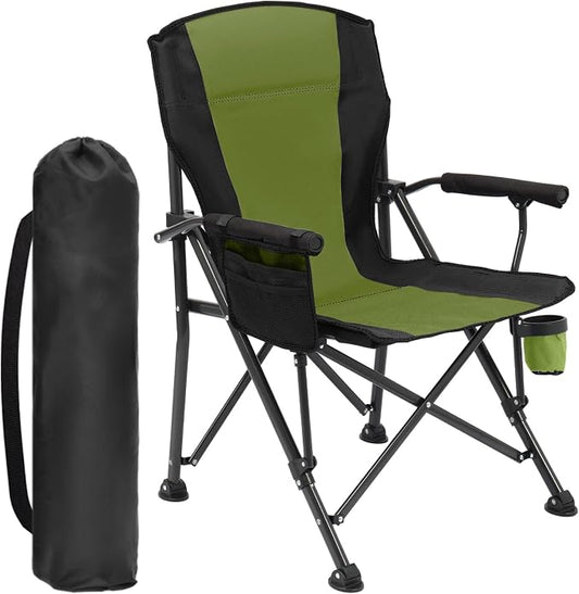 Oversized Folding Camping Chair by LINGRONG