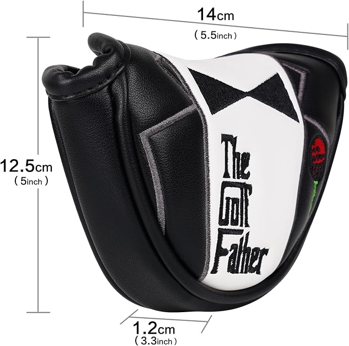 The Golf Father Golf Club Covers, Driver Fairway Hybrid Headcover, Funny Putter - Image 4