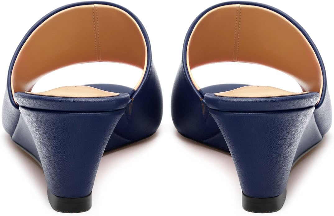 Wedge Sandals for Women Open Toe Wedge Heels Womens Matte High Heel Sandal - Image 4