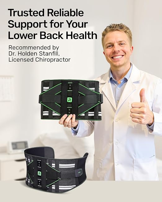 Back Brace for Lower Back, 8X Powerful Lumbar Support - Image 6