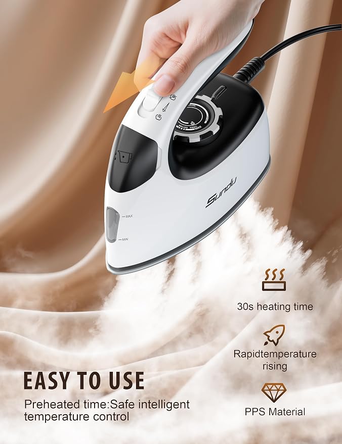 Sundu Small Iron for Clothes - Image 3