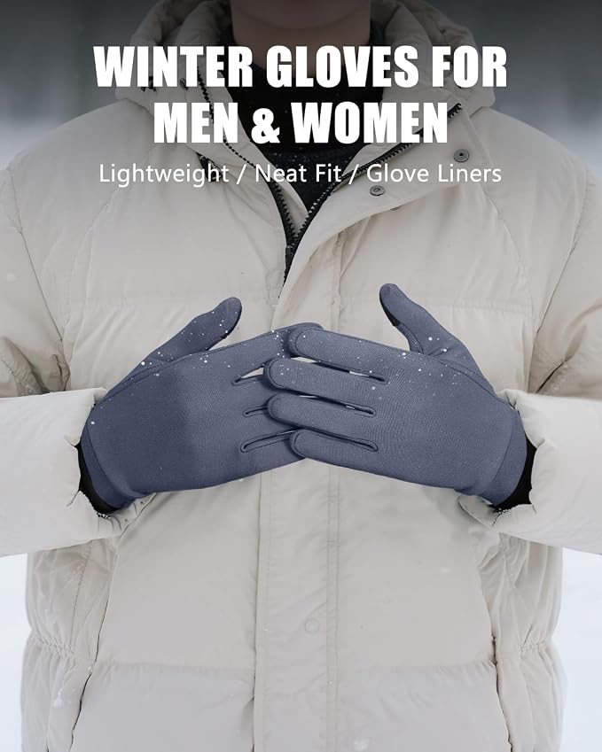 Aegend Lightweight Winter Gloves - Image 6