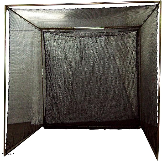 Jones Sports 10' x 10' x 10' #252 Knotless Nylon Golf Net and 10' x 10' Baffle - Image 6