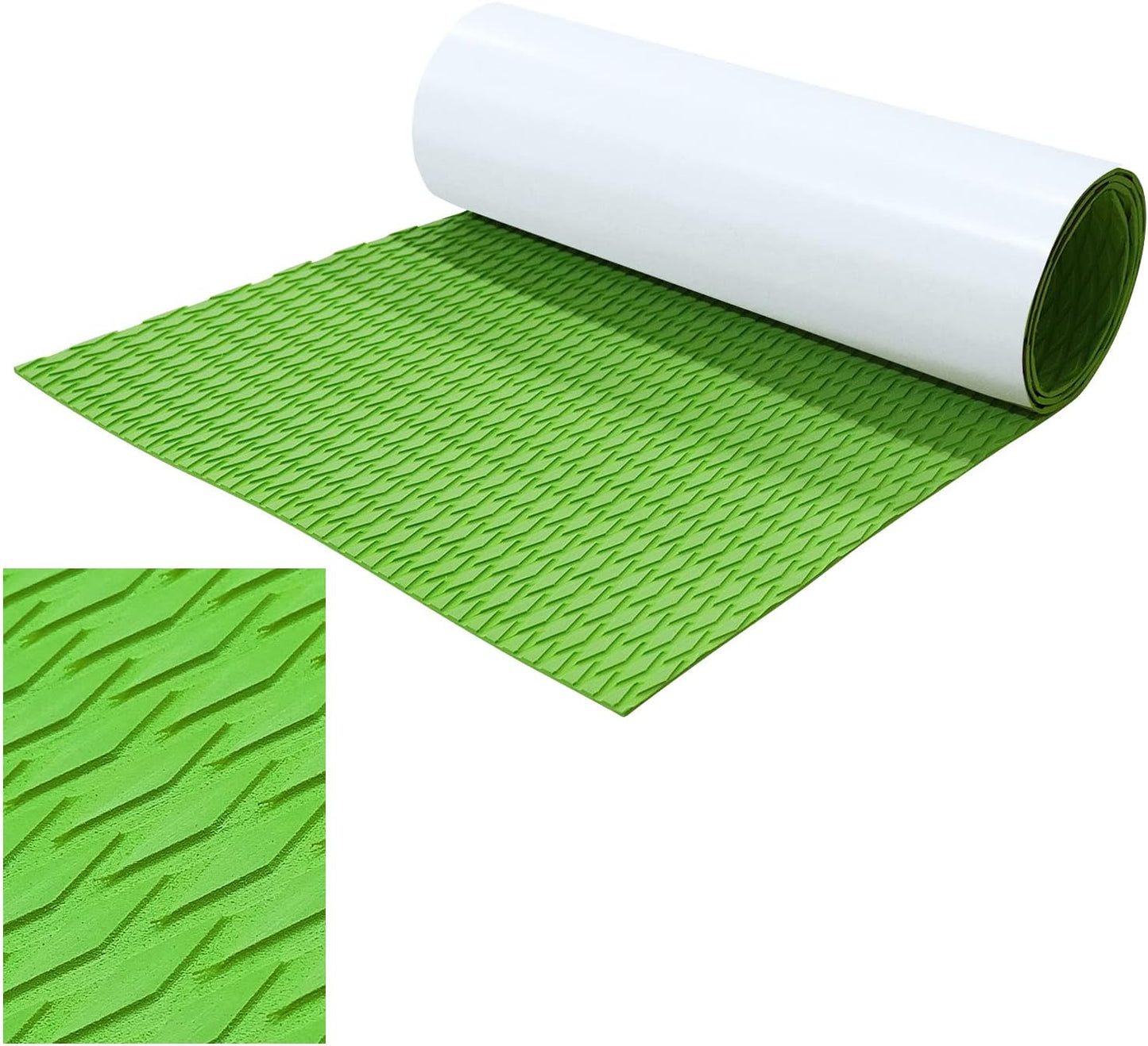 HZshark EVA Foam Boat Decking Sheet Universal DIY Surfboard Traction Pad Non-Slip Grip Mat Trimmable Sheet for Kayak RV Yacht Pool Skateboard Skimboard Step Green Yellow Orange Blue Dark Grey Black