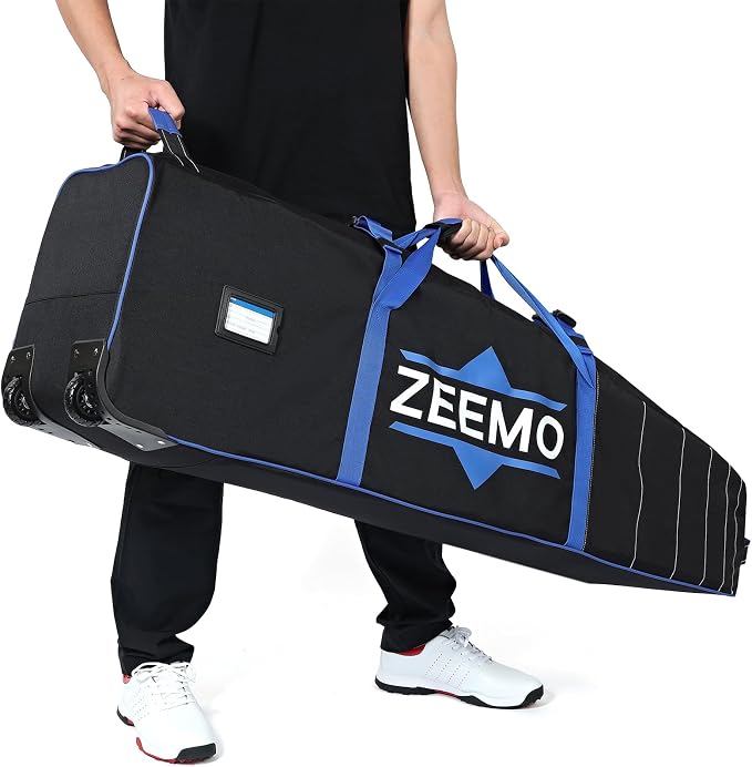 ZEEMO Golf Travel Bag, Mid-open Protective & Wheeled Airline-Approved Case - Image 6