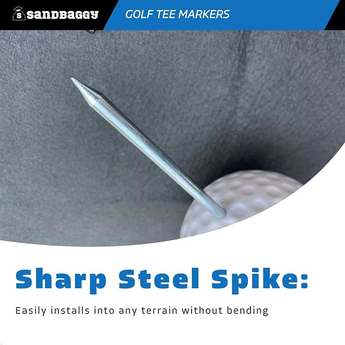 Sandbaggy Plastic Tee Markers for Golf Course - Image 7