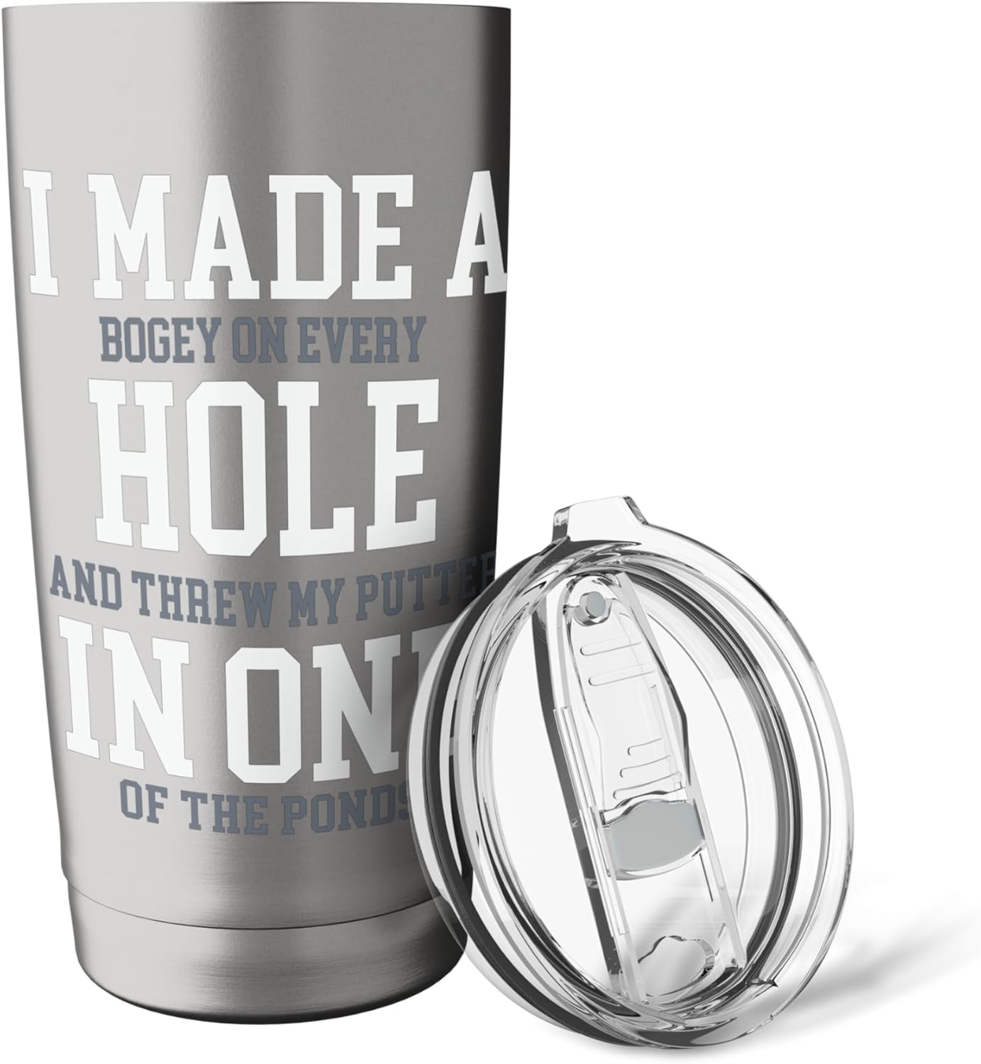 I Made A Hole In One Joke - Golfer Golf Lover Golfing Stainless Steel Insulated Tumbler