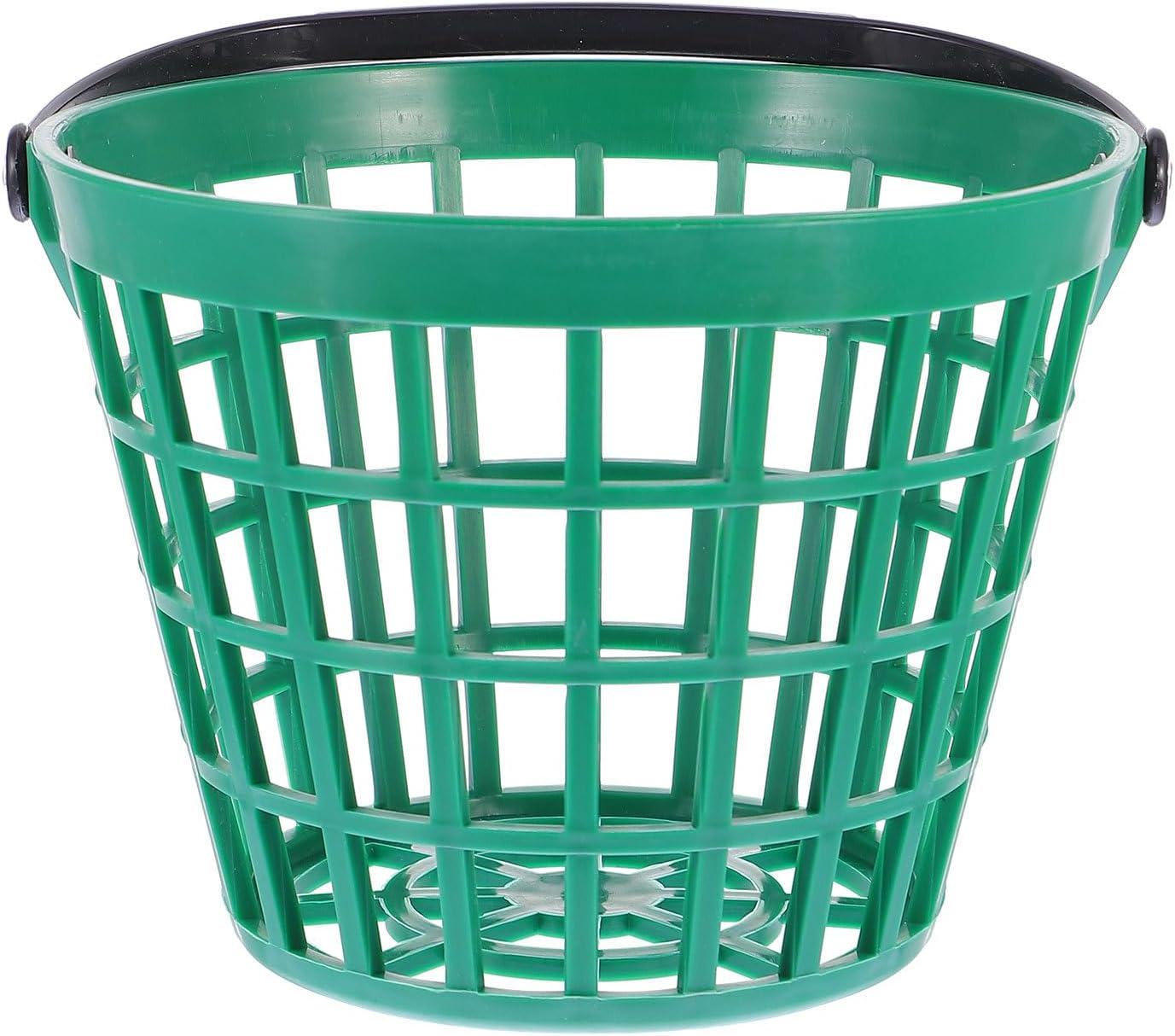 HOMSFOU Golf Ball Range Basket with Handle 1pc Golf Bucket Ball Holder Storage Basket Can Hold 25 Balls