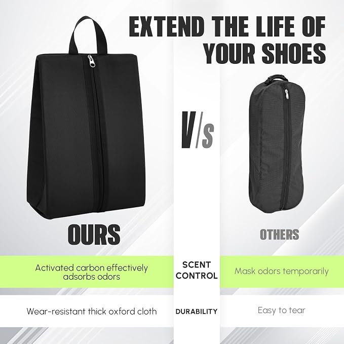 2 Pack Smell Proof Shoe Cleat Bag - Image 4