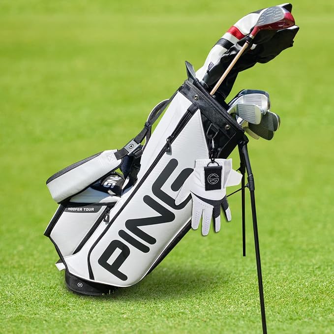 Golf Glove Holder 2Pc- Both Sides Loop Grabber Keeper- Golf Gifts-Easy to Carry - Image 9