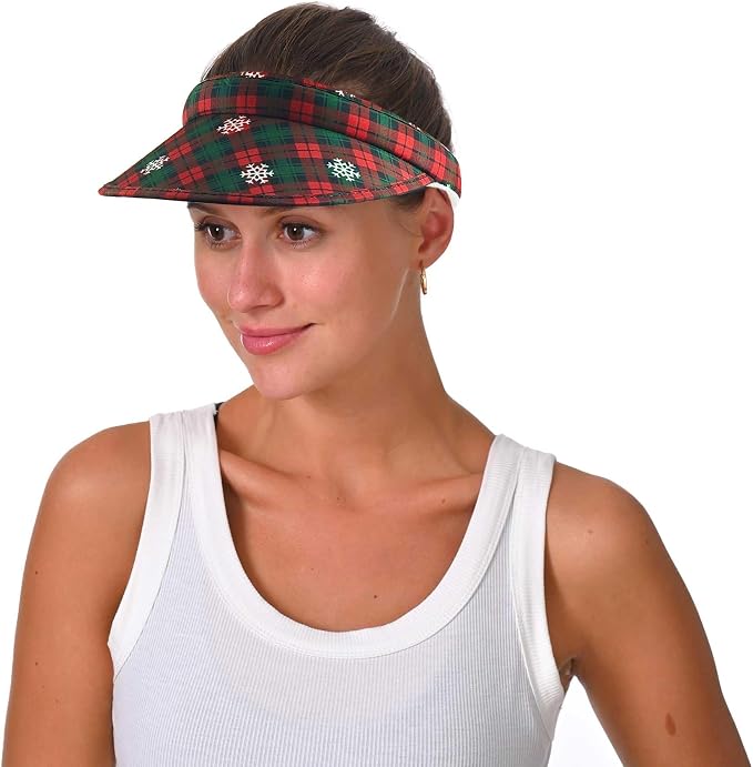 2 Pack Sun Visor Hats Women Men Clip On Wide Brim Visors Hat Outdoor Sports - Image 4