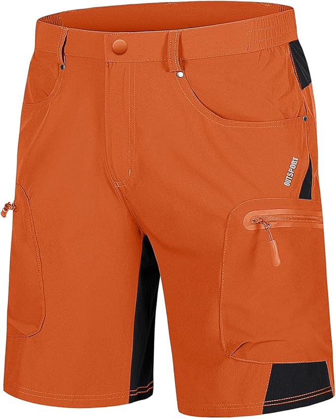 TACVASEN Men's Hiking Cargo Shorts 10" by TACVASEN