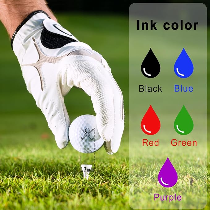 Golf Ball Stamp Personalized - Image 2