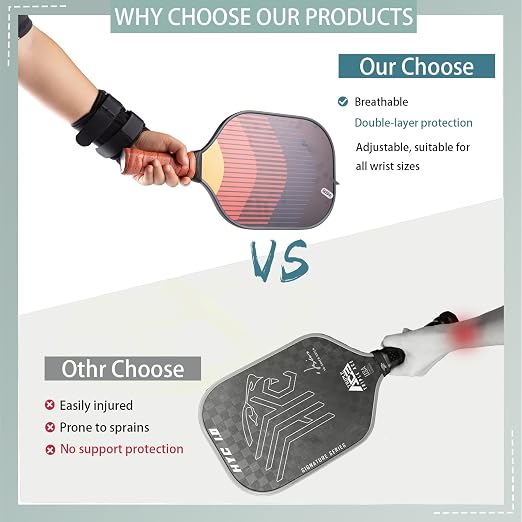 Pickleball & Golf Wrist Brace, Dual Sport Swing Alignment Trainer Neoprene - Image 7