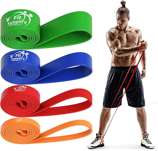 Fit Simplify Pull Up Assist Resistance Bands by FitSimplify