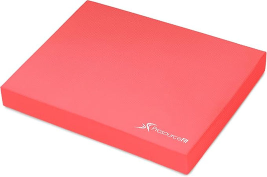 ProsourceFit Exercise Balance Pad – Large Cushioned Non-Slip Foam Mat & Knee Pad by ProsourceFit