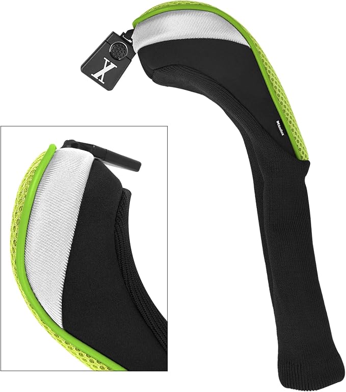 Andux 3pcs/Set Golf 460cc Driver Wood Club Head Covers Long Neck - Image 4