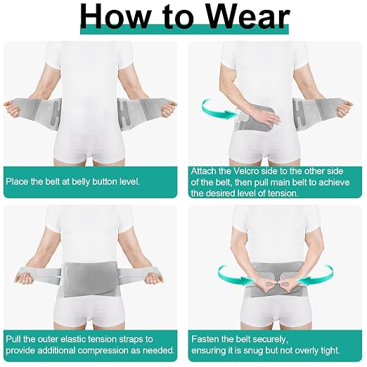 Advanced Back Brace for Lower Back Pain Relief, Fully Adjustable, Breathable - Image 9