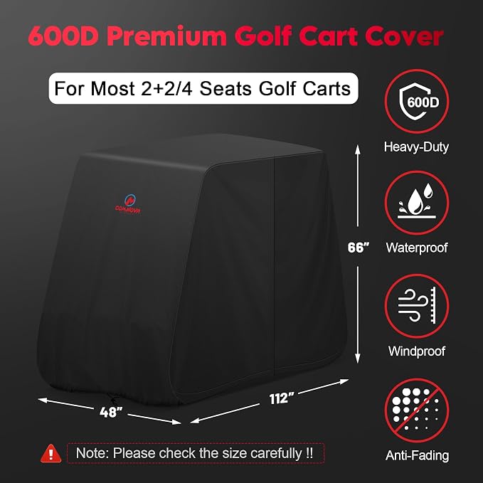 Comnova Golf Cart Cover 4 Passenger - Image 2