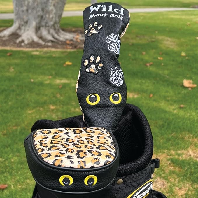 Giggle Golf Utility/Hybrid Head Cover, Colorful Club Covers - Image 5