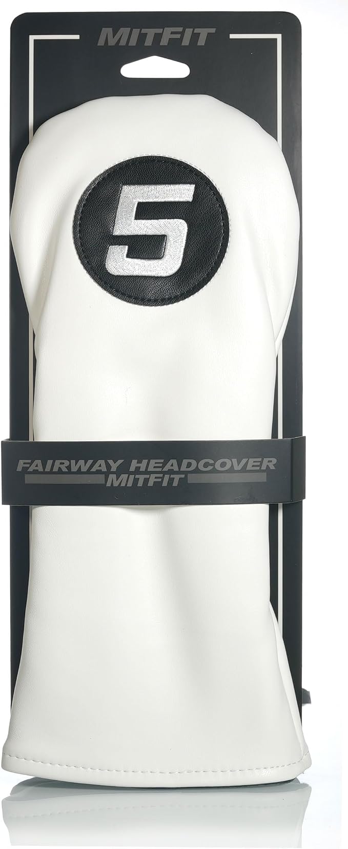 Single Headcover, Easy Slip-On Easy-Off Golf Club Head Cover, Fleece Lined by MitFit