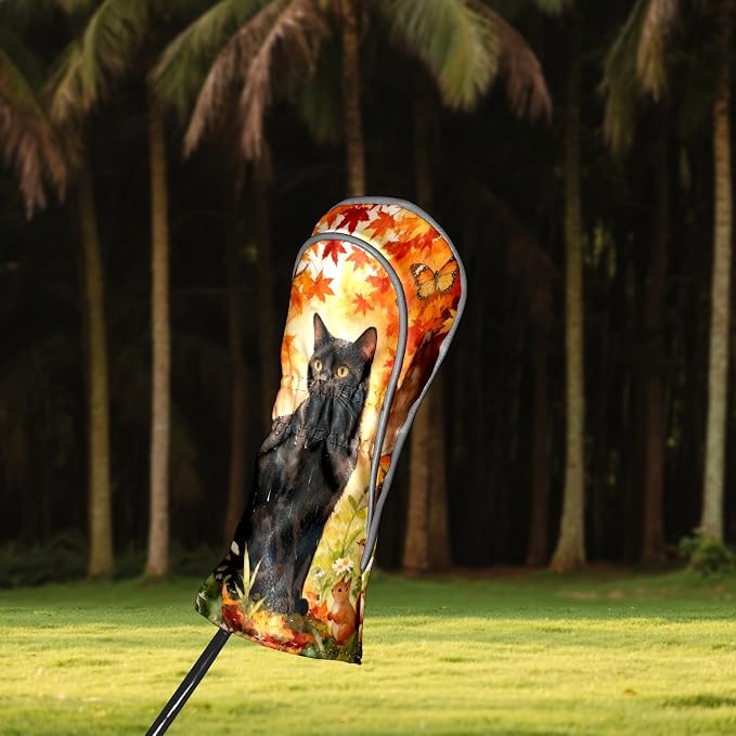 Golf Driver Head Covers Fairway Wood Headcovers, Premium Leather Golf Club - Image 8