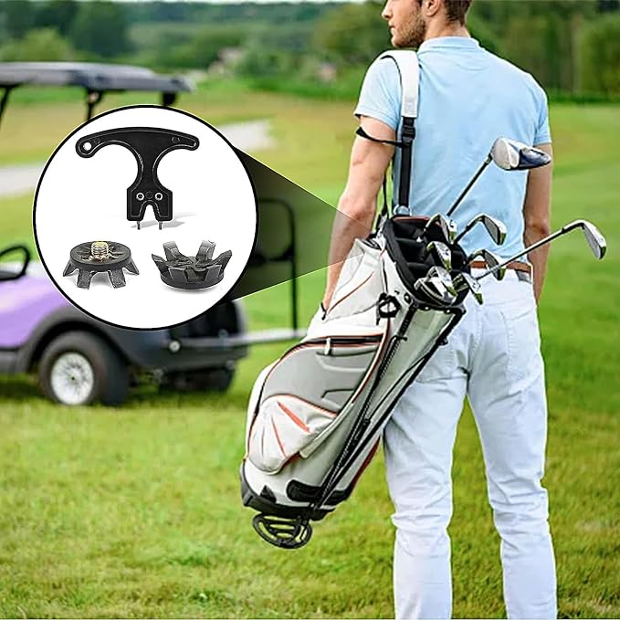 Golf Spikes Set, Includes 31 Pcs Soft Golf Cleats - Image 3