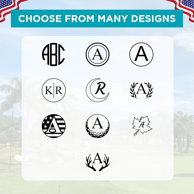 Personalized Golf Ball Marker Stamp - Image 6