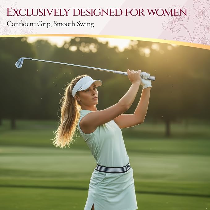 SAPLIZE Women’s Exclusive Golf Grips | Optimized Taper Design | Elegant Solid - Image 4