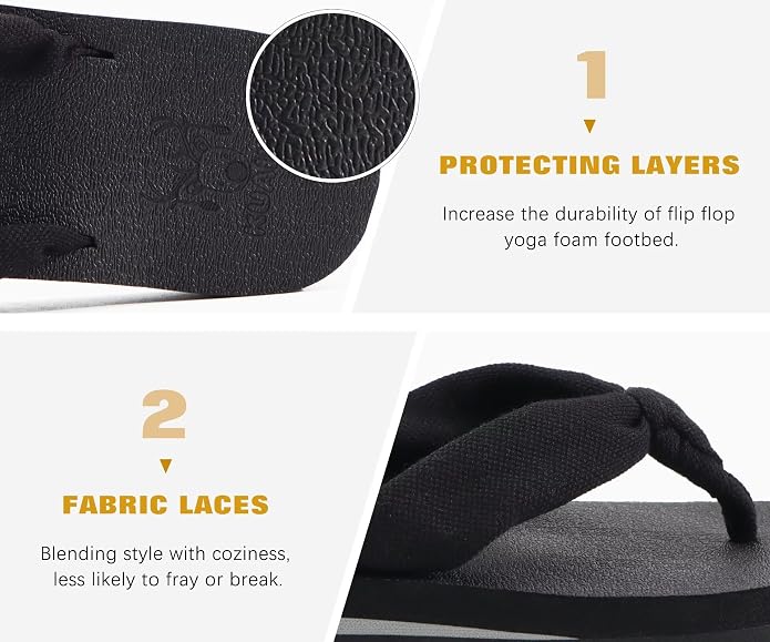 KuaiLu Flip Flops for Women - Image 5