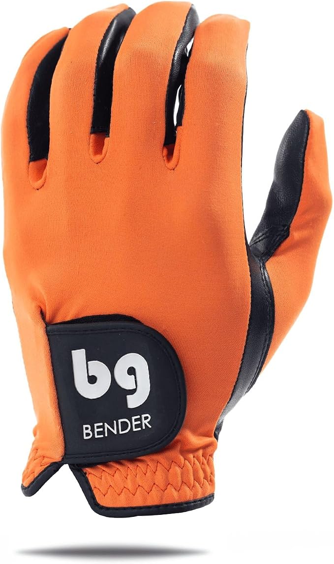 BG Bender - Mens Golf Glove, Durable Spandex Golf Gloves, Unique Golf Gloves by BenderGloves