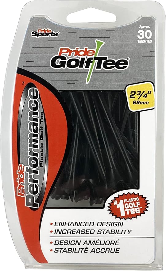 Pride Performance 2-3/4" 30 Count by PrideGolfTee
