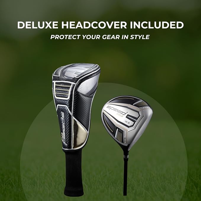 Titanium Driver Golf Club, Loft Lightweight Graphite Shaft, Oversized Sweet Spot - Image 7