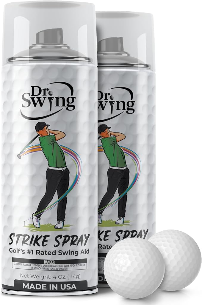 Dr. Swing Golf Impact Spray｜2 Pack｜ Club Spray by Unknown