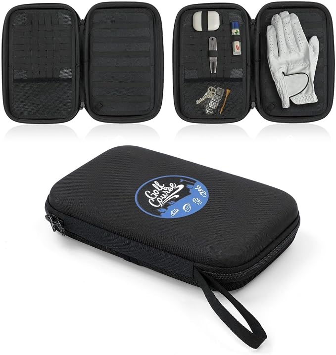 VISEMAN Golf Glove Holder Case, Golf Accessory Case by VISEMAN