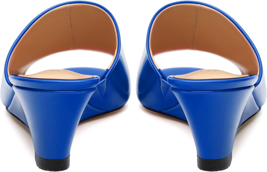 Wedge Sandals for Women Open Toe Wedge Heels Womens Matte High Heel Sandal - Image 4