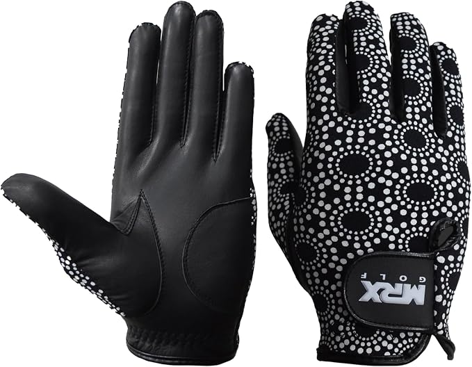 MRX Women Golf Glove Left Handed Golf Gloves Sweat Resistant Soft Cabretta - Image 4