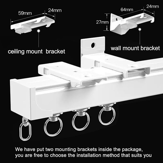 Ceiling Mounted Curtain Track - Image 5