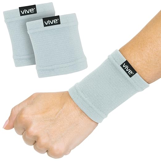 Vive Wrist Compression Sleeves for Women & Men by Vive