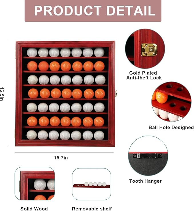 KCRasan Golf Ball Display Case - Image 2