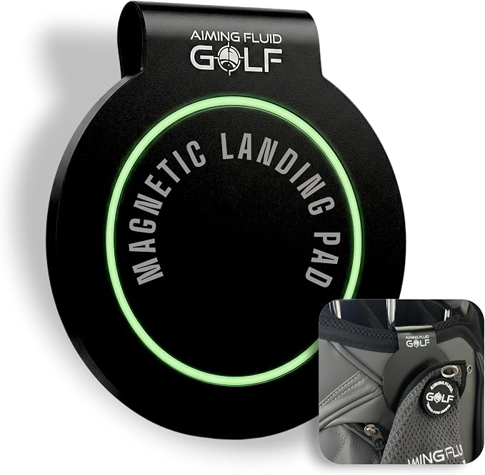 Magnetic Golf Landing Pad – Industrial Steel Core, Universal Fit by AimingFluidGolf
