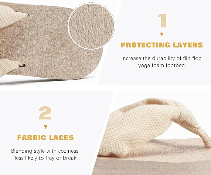 KuaiLu Flip Flops for Women - Image 5
