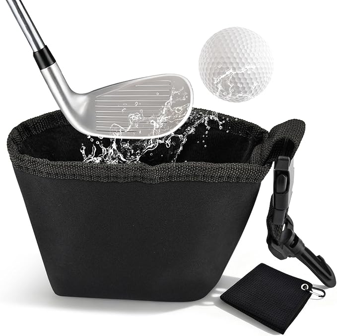 Golf Club and Golf Ball Cleaning Bag by Unknown