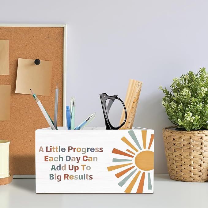 Boho Sun Inspirational Pen Pencil Holder - Image 3