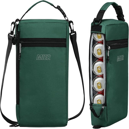 MIER Cooler Backpack Insulated Soft Cooler Bag Portable Leakproof Camping Lunch by MIER