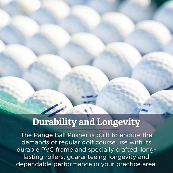Standard Golf Range Ball Pusher | Efficient Cleanup - Image 3