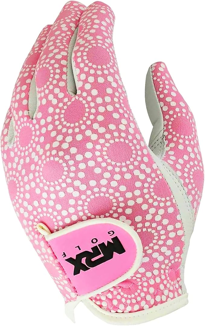 MRX Women Golf Glove Left Handed Golf Gloves Sweat Resistant Soft Cabretta - Image 9