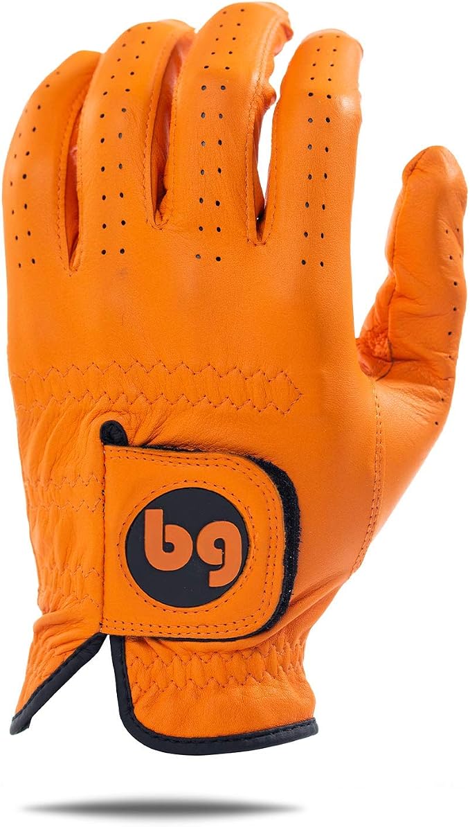 BG Bender - Mens Golf Glove, Durable Leather Golf Gloves, Unique Golf Gloves by BenderGloves
