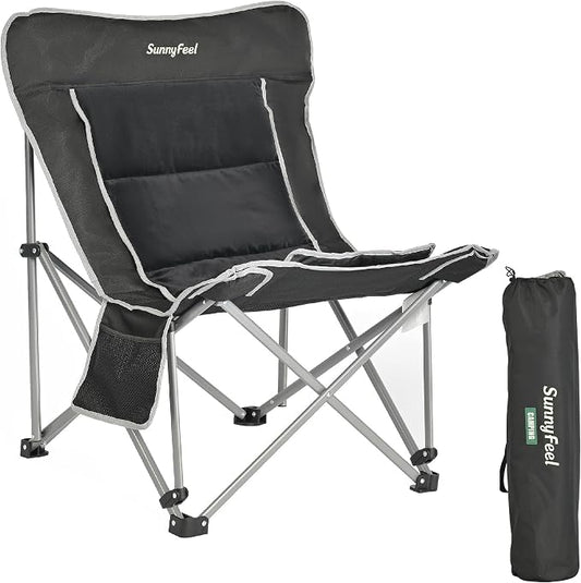 SUNNYFEEL Oversized Camping Folding Chair by SunnyFeelCamping